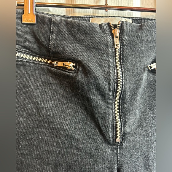 Black High-rise “Niki” Zipper skinny jeans - Reformation - size 29 - Picture 4 of 5